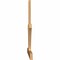 Ekena Millwork Richland Timber Gable Bracket, Western Red Cedar, 108"W x 36"H x 1 1/2"D x 3 1/2"F, 8/12 Pitch GBW108X36X0204RIC00SWR - alternate 5